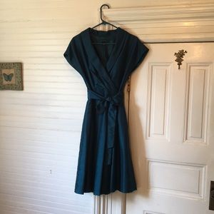 Faux Wrap Dress